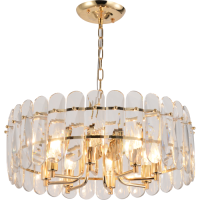 Люстра Janice 1044-308 8хЕ14 40Вт хрусталь Rivoli Б0061210