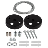 Крепление подвесное для линейных светильников SML-1-A-SUSPENSION-B для моделей SML черн. 1.5м Эра Б0061023