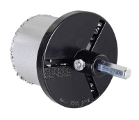 Набор коронок по керамической плитке 33-53-67-73мм Вихрь 73/10/9/4