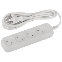 Удлинитель 4х3м без заземл. ПВС 2х0.75 UDL-10-430 Greenline Эра Б0065050