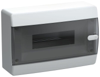 Корпус ЩРН-П-12 UNION Compact IP41 черн. прозр. дверь пластик. IEK UIC-KP12-N-12-41-K01