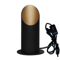 Светильник "Соната" 150 ННБ 63-60-009 G9 [ИМ] настол. черн.зол./шнур черн. Элетех 1005405283