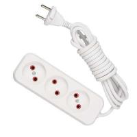 Удлинитель 3х5м без заземл. 10А IP20 Lila LEZARD 720-0305-303