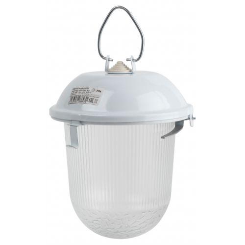 Светильник НСП 41-200-001 Желудь max 200Вт E27 IP54 185х260 без решетки сталь стекло бел. ЭРА Б0052018