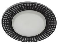 Светильник DK LD29 WH/BK декор cо светодиодной подсветкой GX53 бел./черн. ЭРА Б0037387