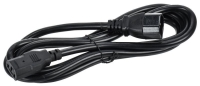 Кабель электропит. PDU 3х1.5 2м с разъемами С13-C14 ITK PC-C13C14-2M