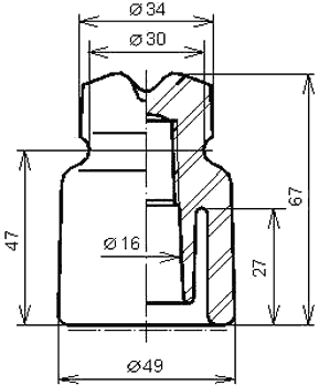 Изолятор ТФ-12