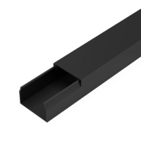 Кабель-канал 25х16 L2000 с двойн. замком черн. Промрукав PR03.0212