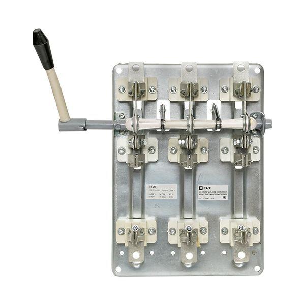 Разъединитель-предохранитель РПБ-2 250А левый привод без ППН Basic EKF rpb-r-250l