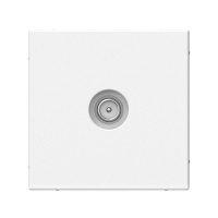 Розетка телевизионная оконечная TV ArtGallery 1дБ механизм бел. SE GAL000191