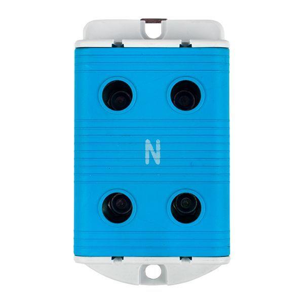 Клемма силовая вводная двойн. КСВ 35-150кв.мм син. PROxima EKF kvs2-35-150-blue