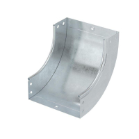 Угол для лотка вертикальный внутренний 90град. 80х80 CS 90 в компл. с крепежн. элемент. цинк-ламель DKC 36681KZL