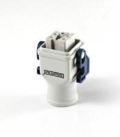 Розетка пластмассовая 5 полюсов 10А EMAS EBP05PU31