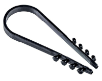 Дюбель-хомут 19-25мм для круглого кабеля нейлон черн. (уп.25шт) IEK UDH13-19-25-025-K02