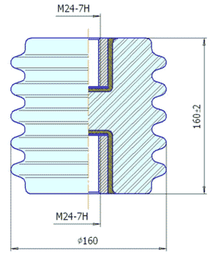 Изолятор ИОР-20-7.5 УХЛ2
