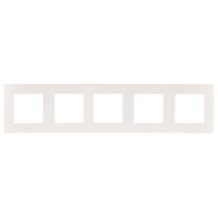 Рамка 5-м 12-5105-01 сатин бел. Эра Б0052539
