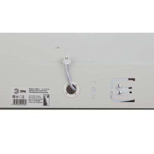 Светильник светодиодный SPO-6-36-6K-P-A2 36Вт 6500K 3600Лм IP40 595х595х19 аварийный с выводом к БАП призма Эра Б0062010