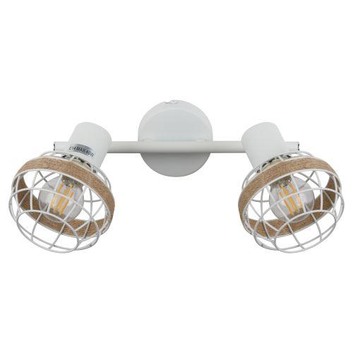 Светильник Anselma 7034-702 2хE14 40Вт настенно-потолочный спот поворотный Rivoli Б0051975