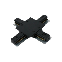 Коннектор шинопровода X-образный XC-B-TL TOP-LINE черн. IN HOME 4690612045405