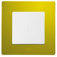 Рамка 1-м Etika зел. папоротник IEK 672541