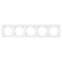 Рамка 5-м СП Accent 6-505-01 бел. Intro Б0063775