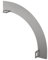 Разделитель для лотка H=50мм угла вертикал. внешнего 90град IEK CRP40-0-90-050