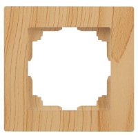 Рамка 1-м СП Accent 6-501-11 сосна Intro Б0063705