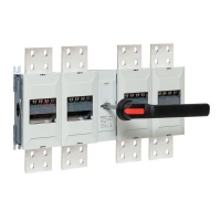 Рубильник-выключатель 4п 3150А с рукояткой управления для прямой установки PowerSwitch EKF psds-3150-4