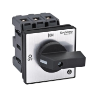 Выключатель-разъединитель 3п 40А IP20 с черн. рукоят. на дверцу 4 винтами SE MSD40320B