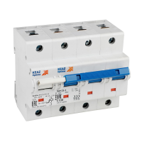 Выключатель автоматический модульный 3п C OptiDin BM125-3C80-НР-8ln-УХЛ3 с независим. расцеп. КЭАЗ 336380