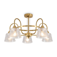 Светильник Caramel 5х60Вт E27 IP20 подвесной Freya FR5522PL-05BS1