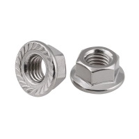 Гайка шестигранная с фланцем М8 DIN 6923 оцинк. (уп.200шт) Zitar 141612