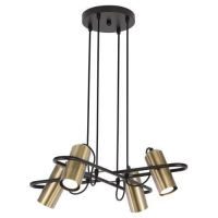 Светильник (подвес) Elfriede 3101-304 4хGU10 25Вт модерн подвесной потолочный Rivoli Б0051249