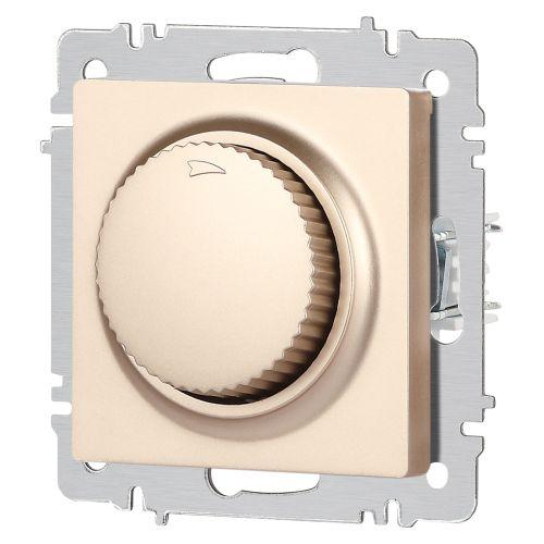 Светорегулятор поворотный СП Accent 6-401-04 600Вт 230В IP20 шампань Intro Б0063676