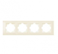 Рамка 4-м Cosmo крем. ABB 612-010300-228