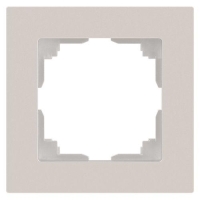 Рамка 1-м СП Accent 6-501-06 перламутр. Intro Б0063753