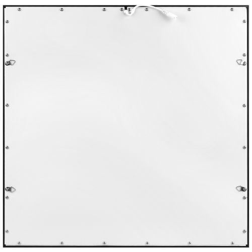 Светильник светодиодный SPL-540-B-40K-040 грильято 40Вт 4000К 3420лм IP40 588х588х8 без драйвера с ушками черн. Эра Б0063101