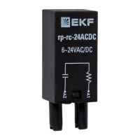Модуль защитный RC 6-24В AC/DC для промежуточных реле RP AVERES EKF rp-rc-24ACDC