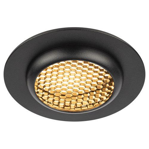 Светильник KL109 MR16 GU5.3 встраив. алюм. BK черн. матов. ЭРА Б0061826