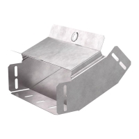 Угол вертикальный внутренний 45град. 200х80 с крышкой Стандарт Промрукав PR16.0540