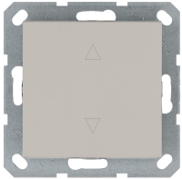 Выключатель для жалюзи 1-кл. 10А IP20 механизм тауп Jasmart G3018T