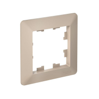 Рамка 1-м AtlasDesign Air песочн./дым. бел. SE ATN221201
