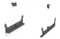 Комплект для установки монтажной платы в каркас глубиной 400 AleSta EKF AleSta-AMPF400