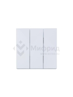 Выключатель 3-кл. СП ZIMA IP20 10А безвинт. зажим бел. LEZARD 704-0288-109QC