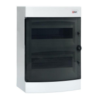 Щит распределительный навесной Unix 2х12мод. IP41 прозр. дверь PROxima EKF ux-2x12-n