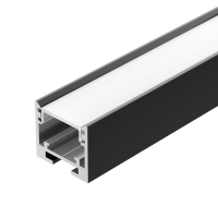 Профиль SL-LINE-2522-2500 BLACK L2500 алюм. Arlight 033737