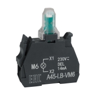Блок световой OptiSignal D22 A45-LB-VM6 син. 230-240VAC ZBVM6 КЭАЗ 332211