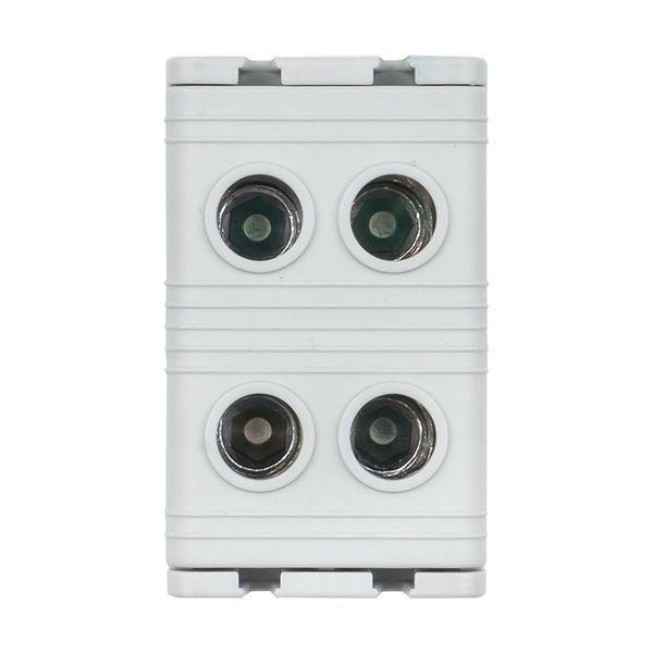 Клемма силовая вводная двойн. КСВ 16-50кв.мм сер. EKF plc-kvs2-16-50-grey