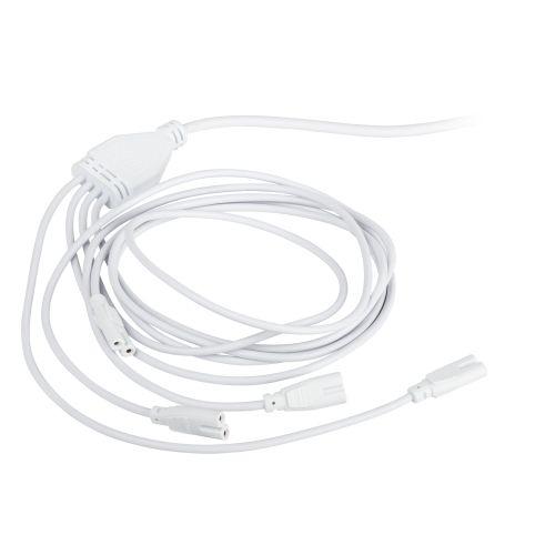 Разветвитель сетевой для фитолампы FITO 4х IEC C7 (2 pin) для подключения 4 светильников Эра Б0061036