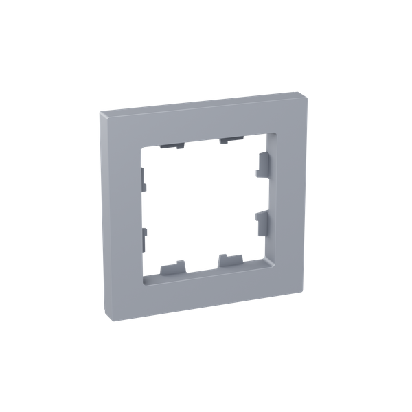 Рамка 1-м Эпика пластик алюм. EKF UP1-FPA-01